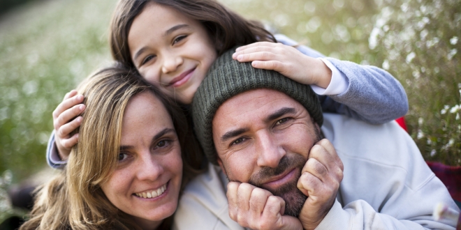 Photo d'une famille